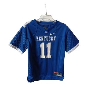 S) Nike Team Kentucky Wildcats Youth Football Jersey #11 Size 5